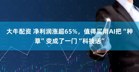 大牛配资 净利润涨超65%，值得买用AI把“种草”变成了一门“科技活”